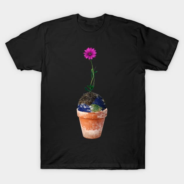 Flower World T-Shirt by GMAT